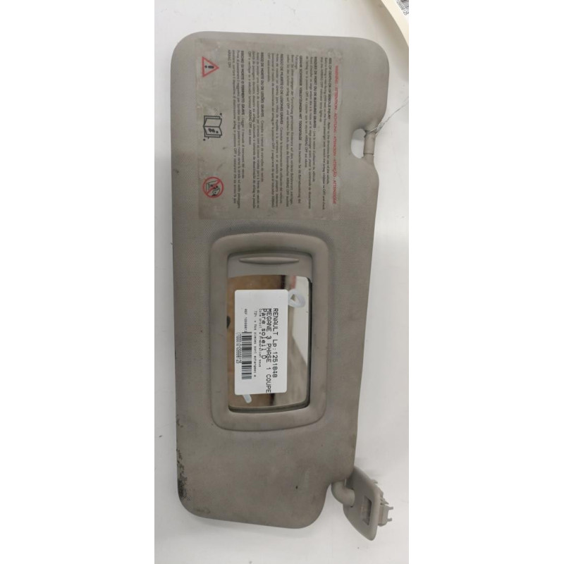 Pare soleil droit RENAULT MEGANE 3