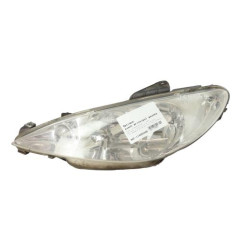 Optique avant principal gauche (feux)(phare) PEUGEOT 206 Photo n°1