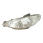 Optique avant principal gauche (feux)(phare) PEUGEOT 206