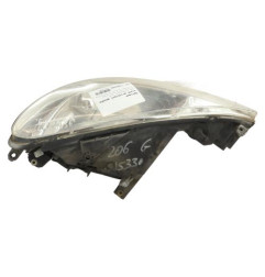 Optique avant principal gauche (feux)(phare) PEUGEOT 206 Photo n°5