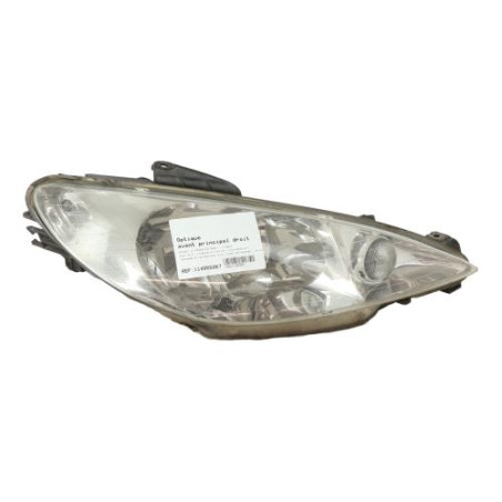 Optique avant principal droit (feux)(phare) PEUGEOT 206 Photo n°1