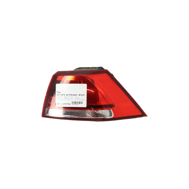 Feu arriere principal droit (feux) VOLKSWAGEN GOLF 7