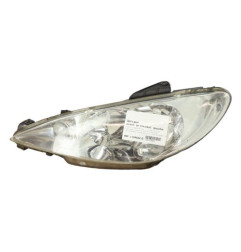 Optique avant principal gauche (feux)(phare) PEUGEOT 206 Photo n°1