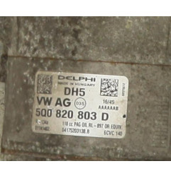 Compresseur clim VOLKSWAGEN POLO 5 Photo n°6