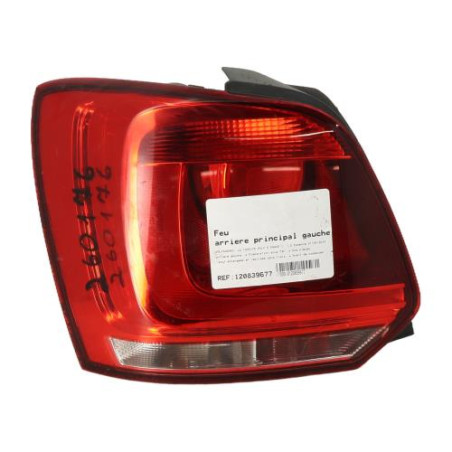 Feu arriere principal gauche (feux) VOLKSWAGEN POLO 5 Photo n°1