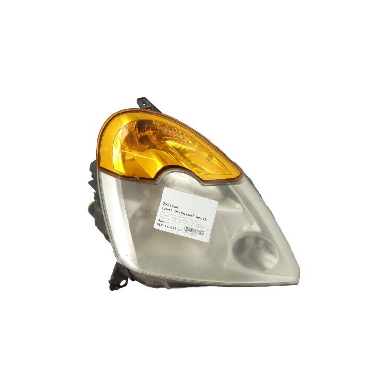 Optique avant principal droit (feux)(phare) RENAULT MODUS