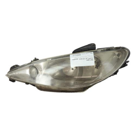 Optique avant principal gauche (feux)(phare) PEUGEOT 206 Photo n°1