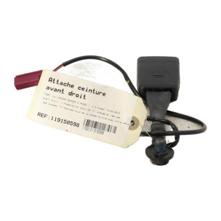 Attache ceinture avant droit FORD RANGER 4