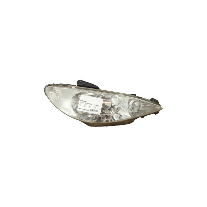 Optique avant principal droit (feux)(phare) PEUGEOT 206