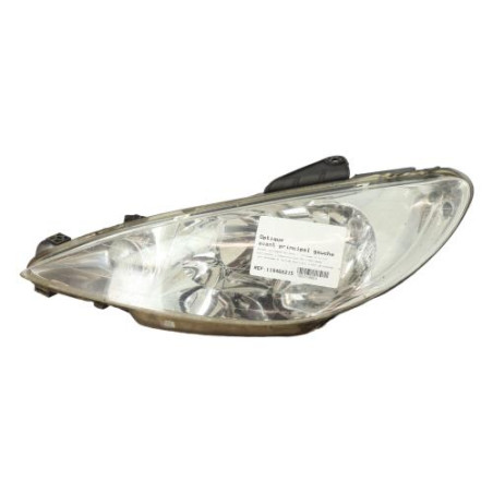 Optique avant principal gauche (feux)(phare) PEUGEOT 206 Photo n°1