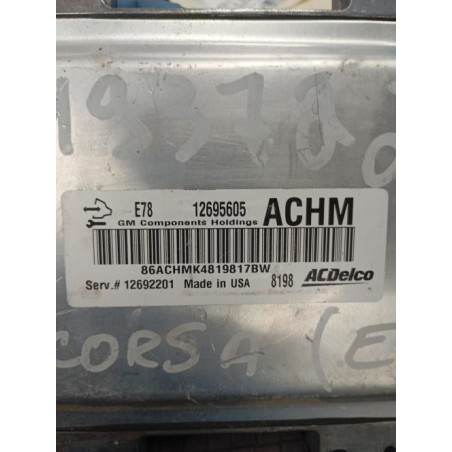 Calculateur moteur OPEL CORSA E Photo n°1