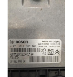 Calculateur moteur CITROEN C3 2 Photo n°1