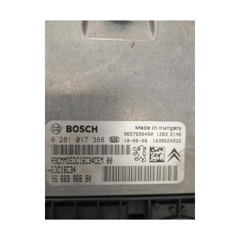 Calculateur moteur CITROEN C3 2