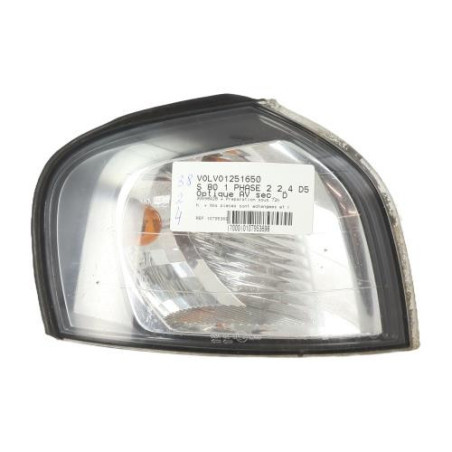 Optique avant secondaire droit (feux)(clignotant) VOLVO S 80 1 Photo n°1
