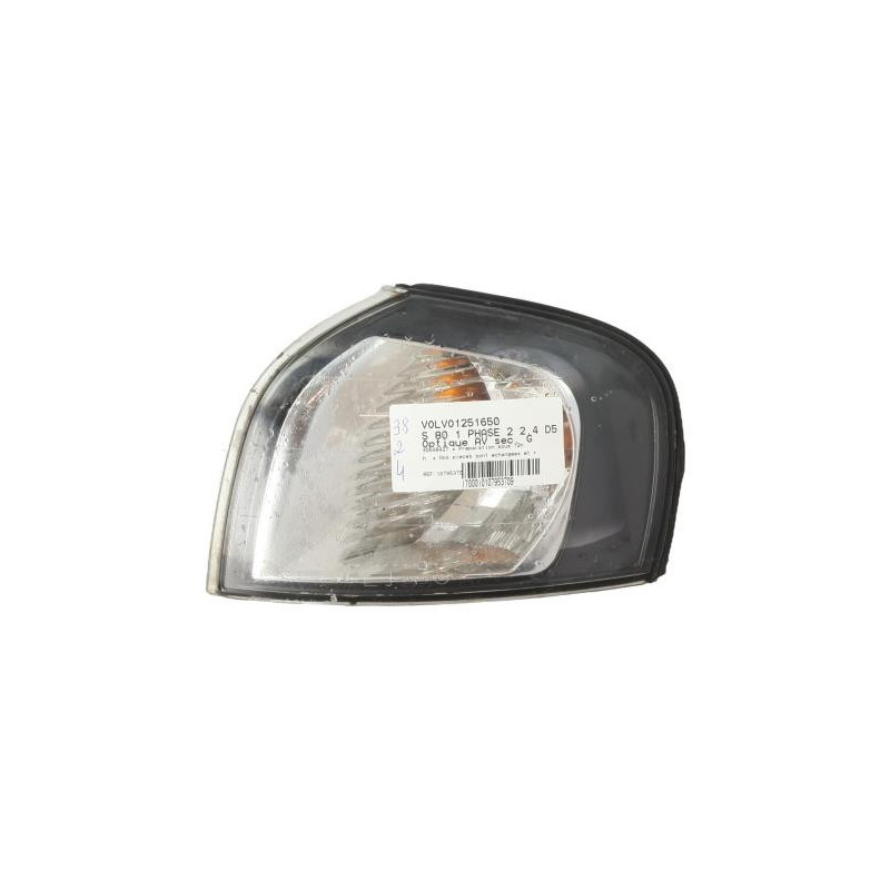 Optique avant secondaire gauche (feux)(clignotant) VOLVO S 80 1