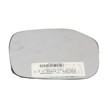 Glace retroviseur droit PEUGEOT PARTNER 1 Photo n°1