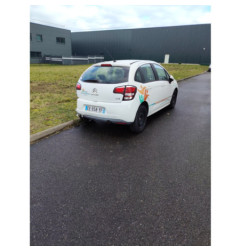 Ceinture arriere gauche CITROEN C3 2 Photo n°3