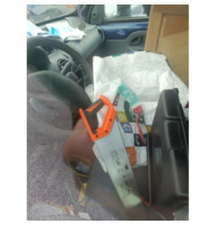 Moteur leve vitre avant gauche RENAULT KANGOO 1 Photo n°7