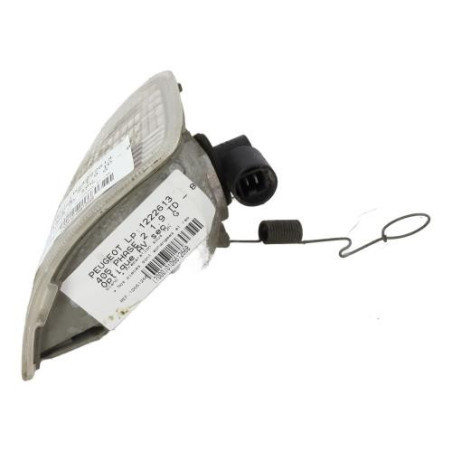 Optique avant secondaire gauche (feux)(clignotant) PEUGEOT 405