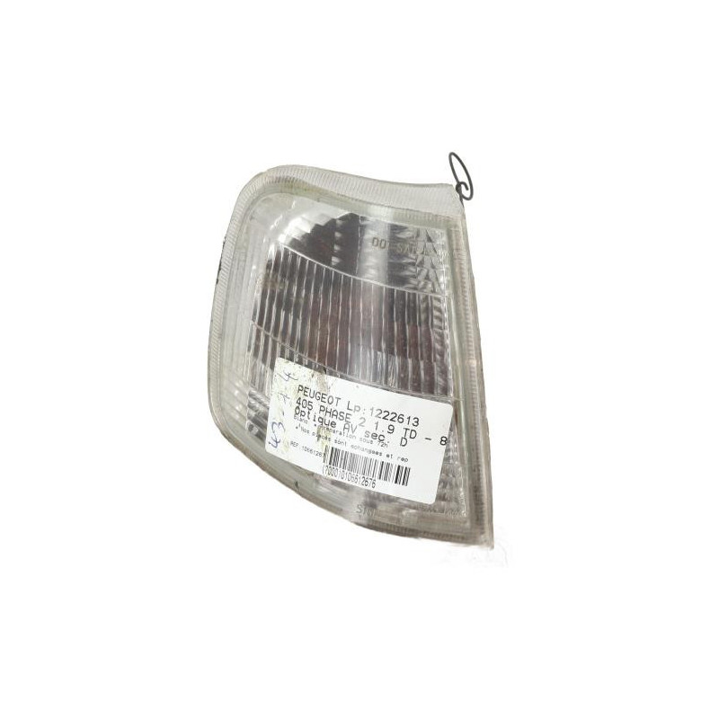 Optique avant secondaire droit (feux)(clignotant) PEUGEOT 405