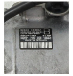 Compresseur clim RENAULT SCENIC 3 Photo n°9