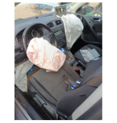 Com (Bloc Contacteur Tournant+Commodo Essuie Glace+Commodo Phare) VOLKSWAGEN GOLF 6 Photo n°5