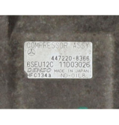 Compresseur clim MERCEDES CLASSE A 168 Photo n°3