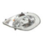 Optique avant principal droit (feux)(phare) RENAULT TRAFIC 2