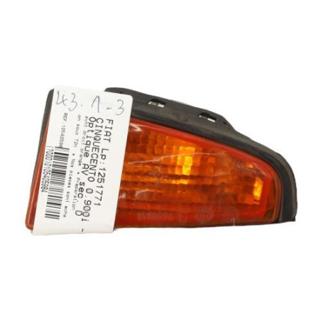 Optique avant secondaire droit (feux)(clignotant) FIAT CINQUECENTO Photo n°1