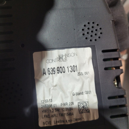 Compteur MERCEDES VITO 639