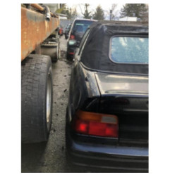 Optique avant principal gauche (feux)(phare) FORD ESCORT 5 Photo n°7