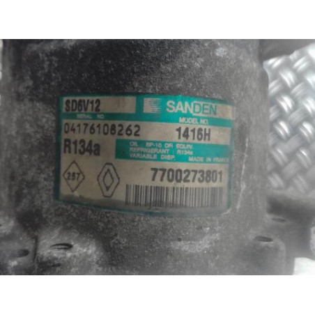 Compresseur clim RENAULT CLIO 2 Photo n°1