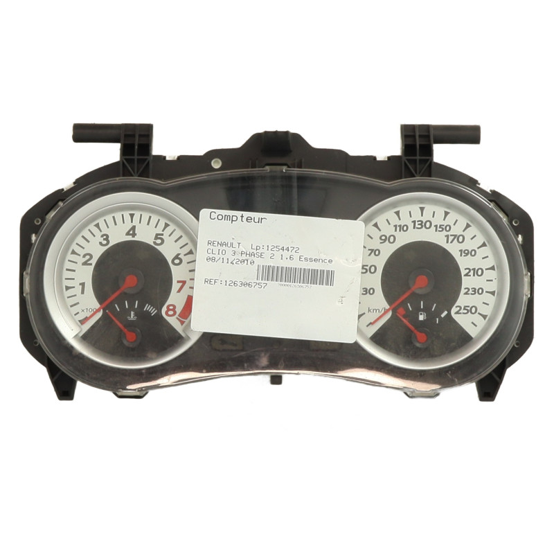 Compteur RENAULT CLIO 3 Photo n°1