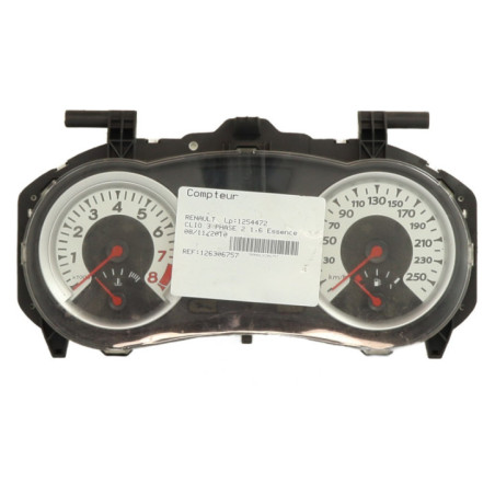 Compteur RENAULT CLIO 3 Photo n°1