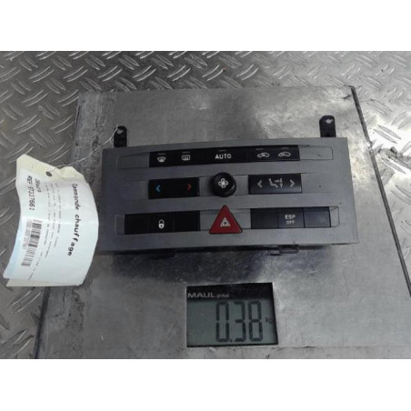 Commande chauffage PEUGEOT 407 Photo n°1