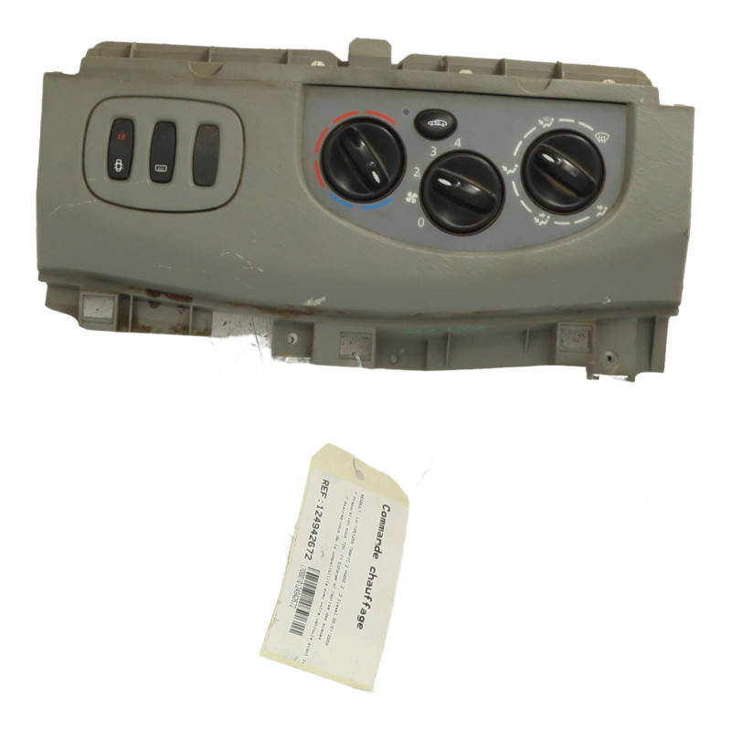 Commande chauffage RENAULT TRAFIC 2