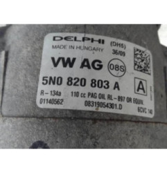 Compresseur clim VOLKSWAGEN POLO 5 Photo n°1