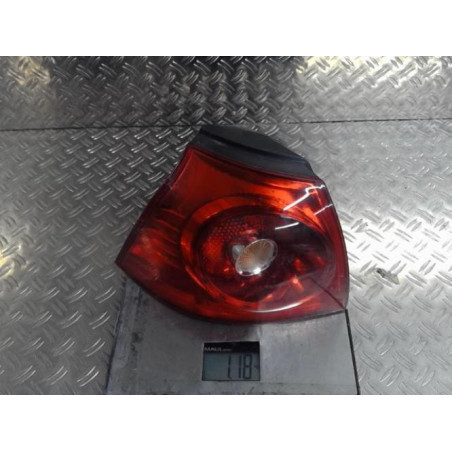 Feu arriere principal gauche (feux) VOLKSWAGEN GOLF 5 Photo n°1