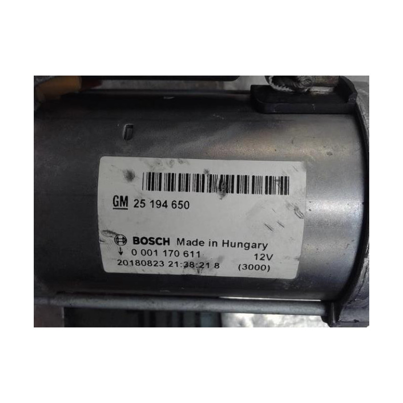 Demarreur OPEL CORSA E