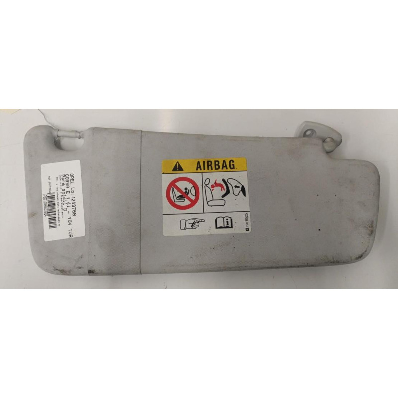 Pare soleil droit OPEL CORSA E