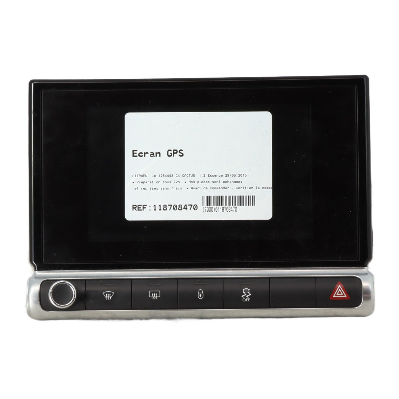 Ecran GPS CITROEN C4 CACTUS