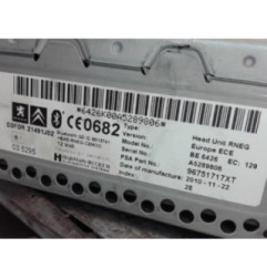 Autoradio d'origine PEUGEOT 5008 1 Photo n°5