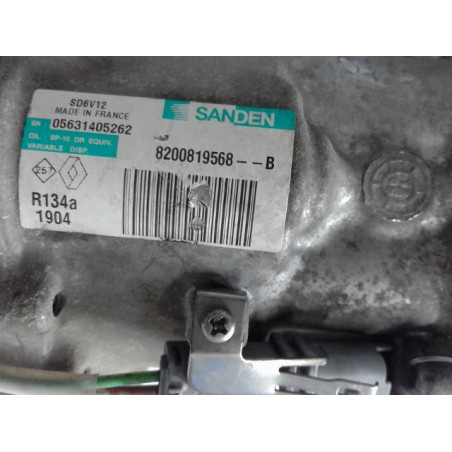 Compresseur clim RENAULT CLIO 3 Photo n°1