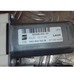 Moteur leve vitre arriere gauche SEAT LEON 2 Photo n°3