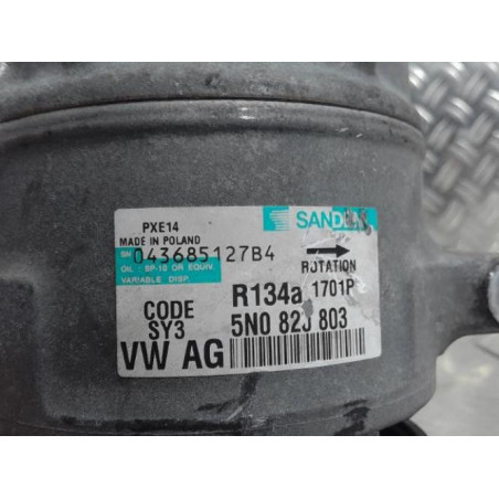 Compresseur clim VOLKSWAGEN PASSAT 5 Photo n°1