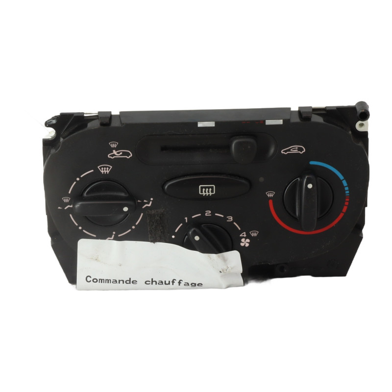 Commande chauffage PEUGEOT 206 Photo n°1