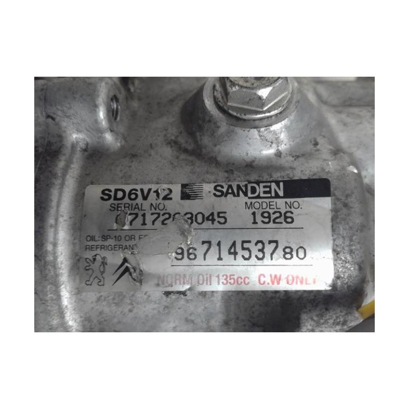 Compresseur clim PEUGEOT 206+