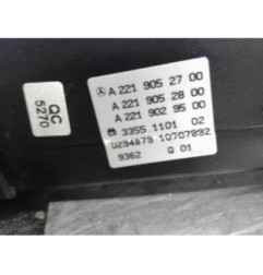 Commande chauffage MERCEDES CLASSE S 221 Photo n°7