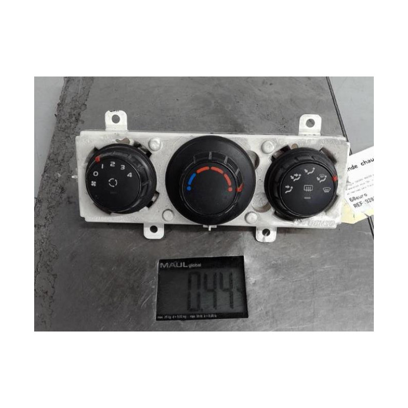 Commande chauffage RENAULT MASTER 3
