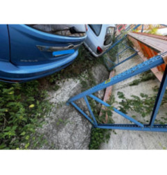 Moteur leve vitre avant gauche FORD FOCUS 2 Photo n°8